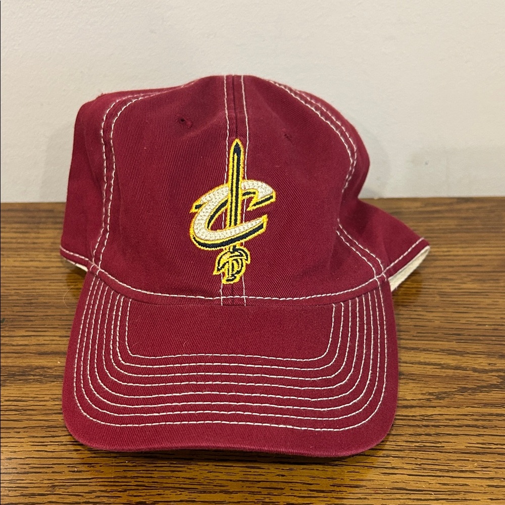 Maroon Cleveland Cavaliers dad hat